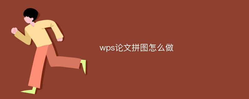 wps论文拼图怎么做